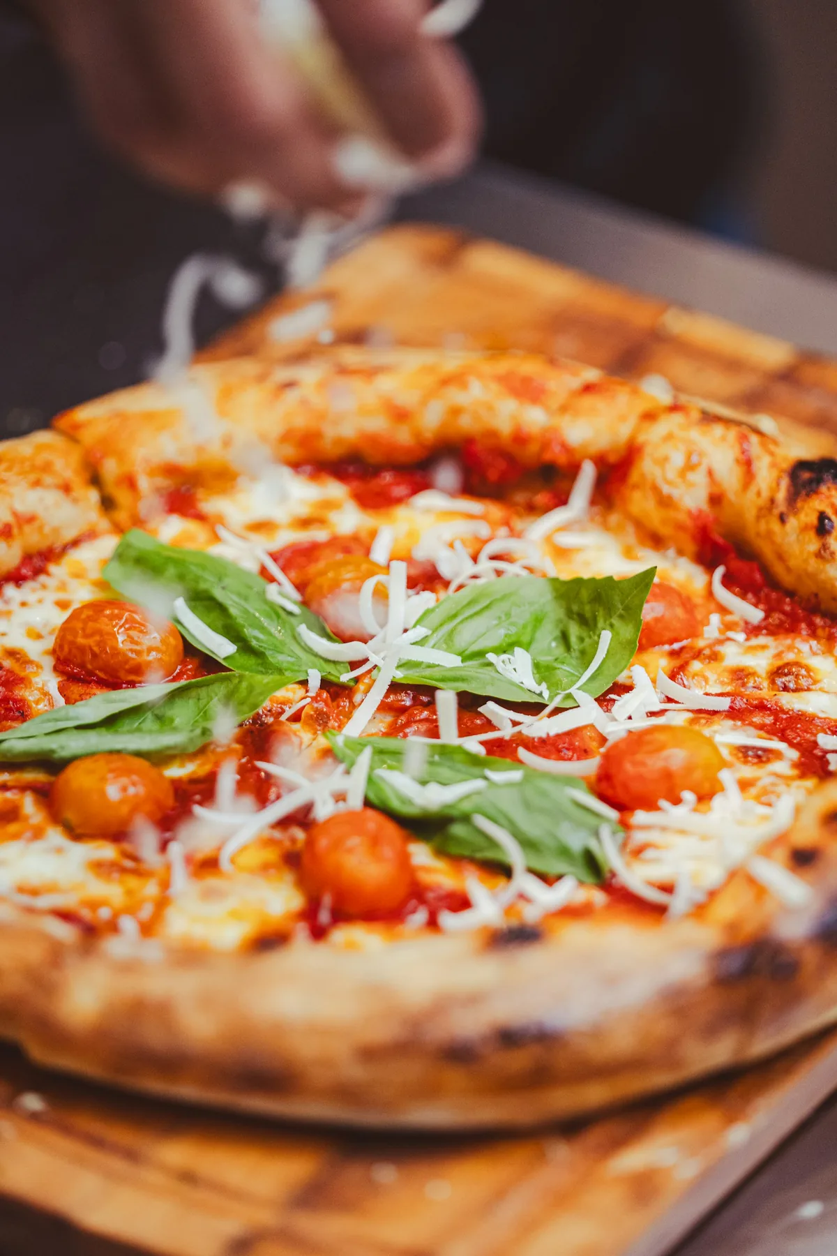 Een verse margherita